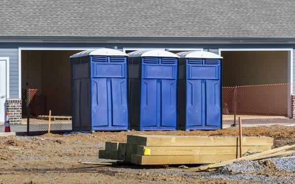 a construction site portable restroom needs adequate ventilation to prevent odors and improve air quality